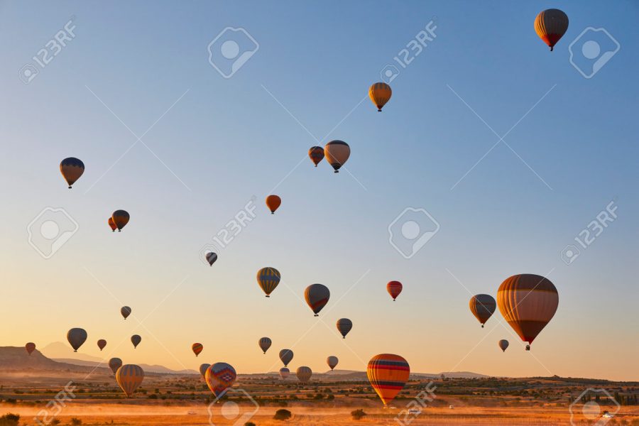 Hot air ballon