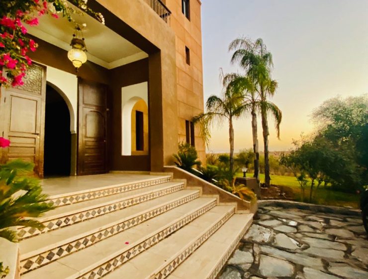 Stunning 7-Bedroom Private Villa for Rent Near Marrakech